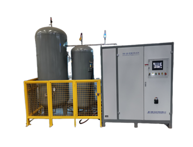 Vacuum chamber helium leak detection and recovery system